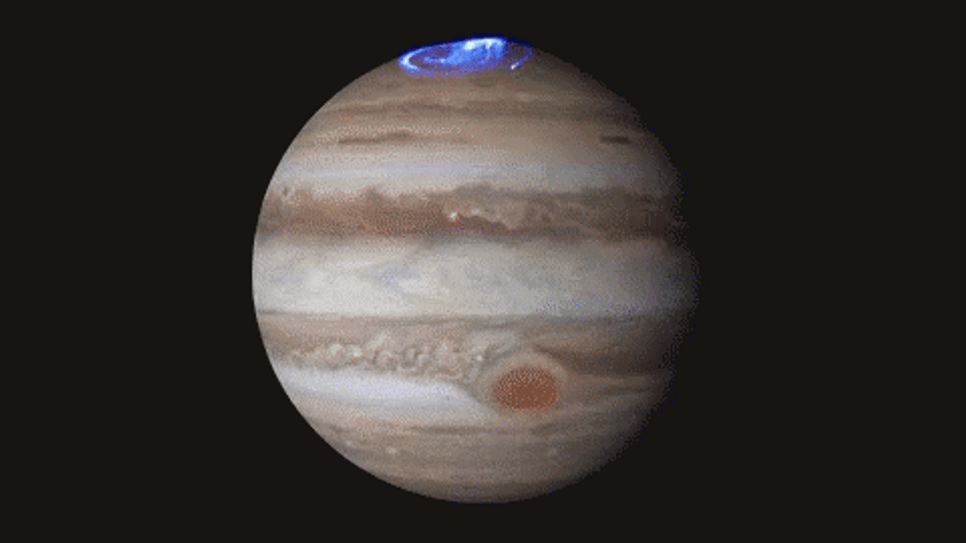 Jupiter Great Red Spot Space