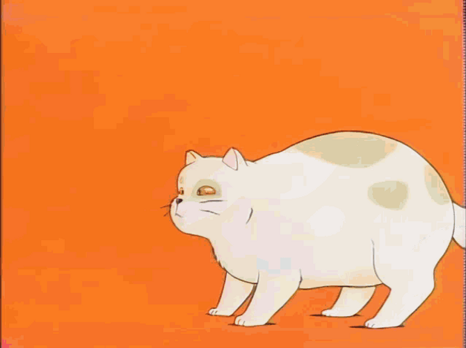 Anime Fat Cat