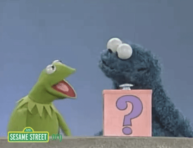 Muppets Kermit And Cookie Monster