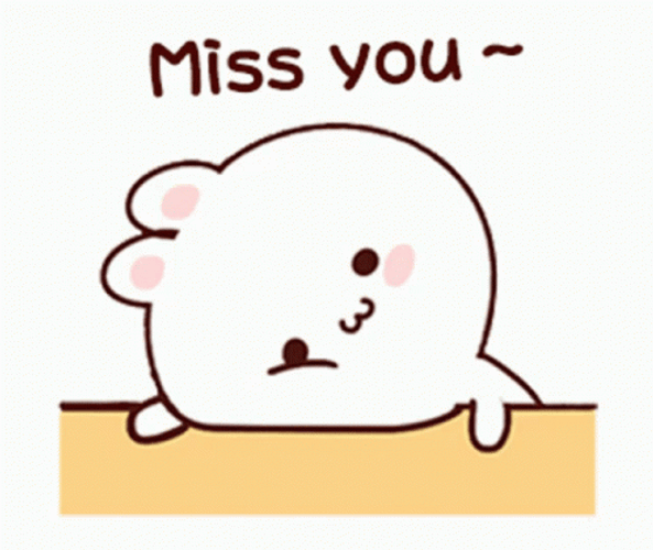 Miss You Cute Bunny