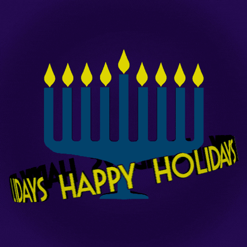 Happy Holidays Candles