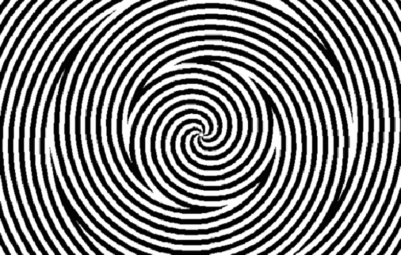 Illusionary Spiral Animated