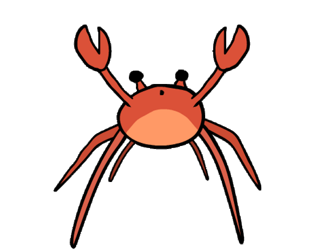 Crab Rave Dance Cartoon