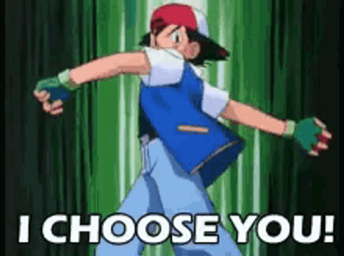 Pokemon Ash I Choose You