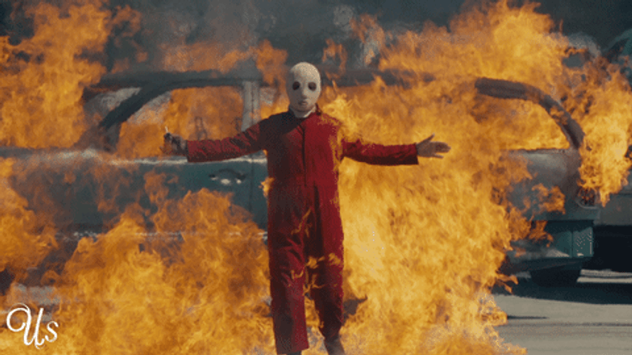 Jordan Peele On Fire