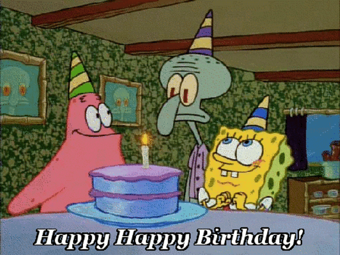 Spongebob Happy Happy Birthday