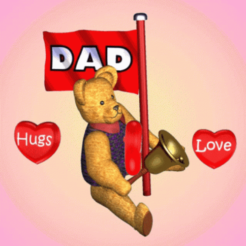 Happy Bear Dad Love