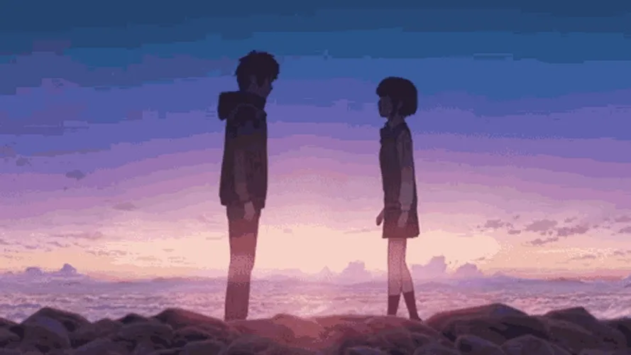Your Name Anime Couple Mitsuha Taki