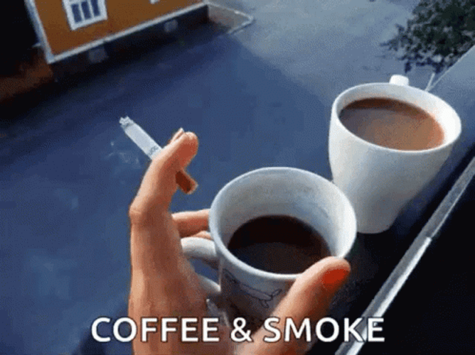 Coffee And Cigarette Smoke