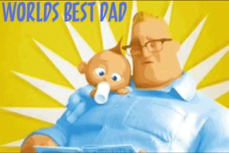Worlds Best Dad Bob Parr