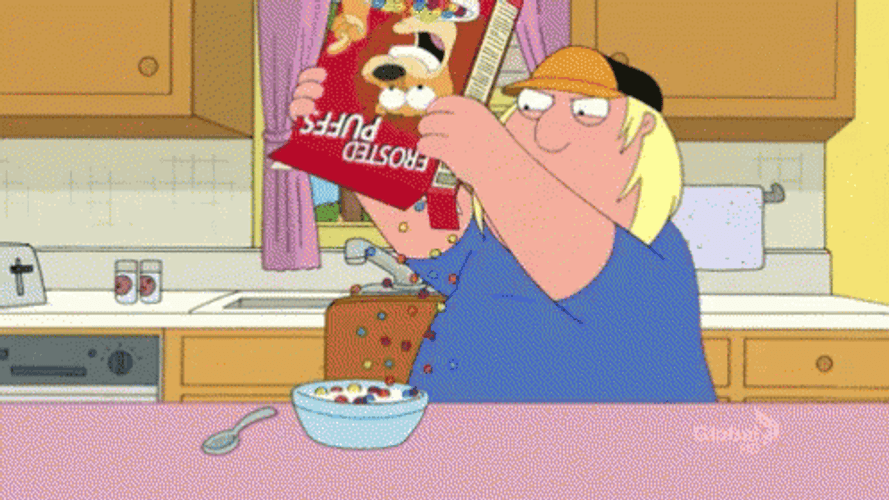 Family Guy Chris Griffin Eating