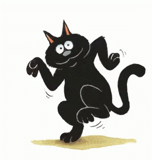 Dancing Cat Kicking