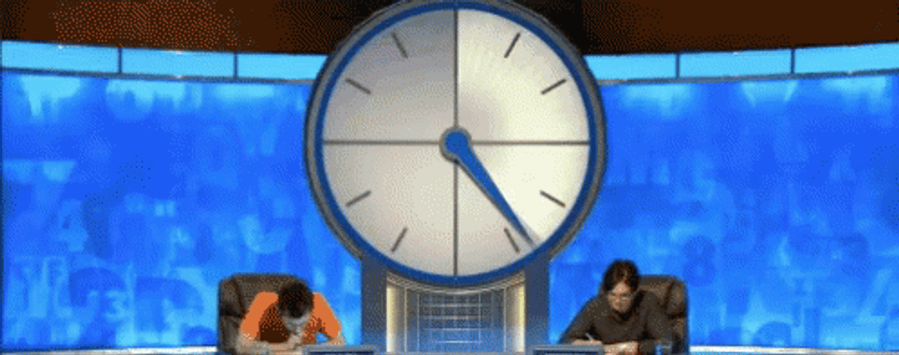 British Game Show Clock Countdown