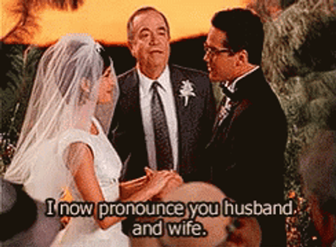Pronounce You Husband And Wife
