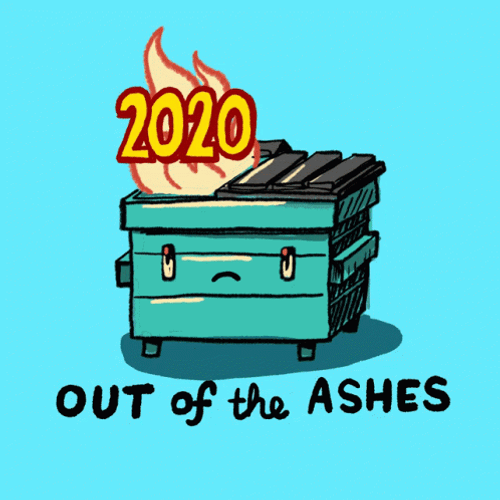 Dumpster Fire Out Of Ashes