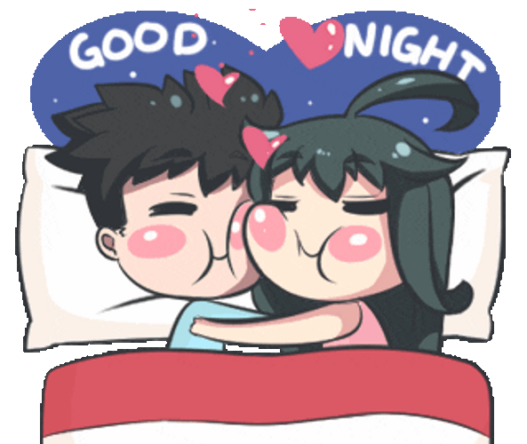 Love Good Night Cuddle Time