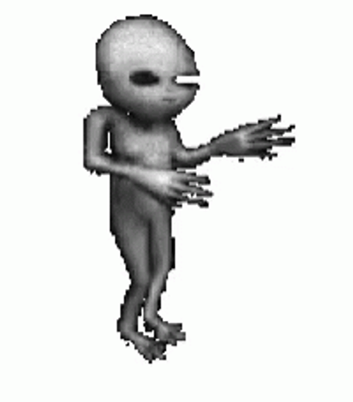 Grey Alien Random Dance