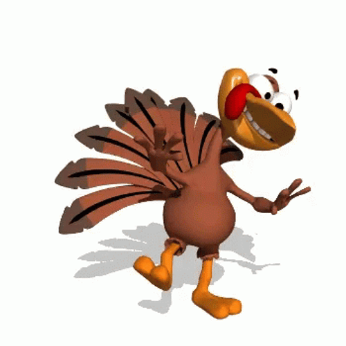 Happy Dancing Turkey Jump