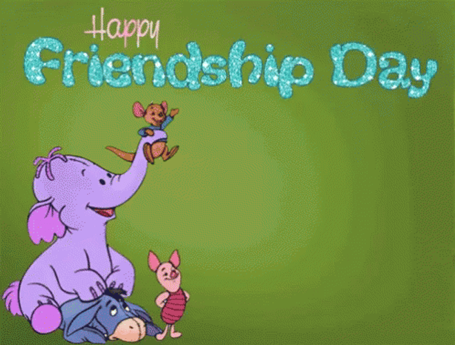 Winnie The Pooh Happy Friendship Day