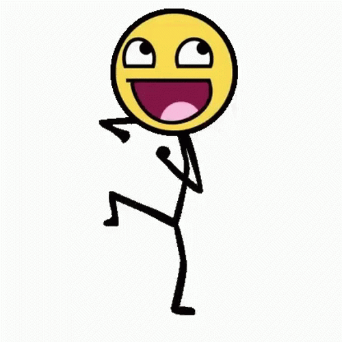 Excited Dancing Stickman