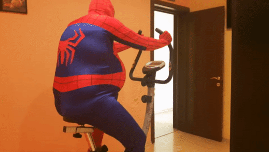Funny Fat Spiderman