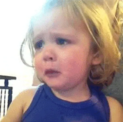 Crying Baby Pout