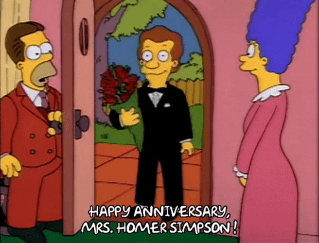 Happy Anniversary Mrs Simpson