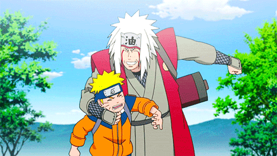 Naruto Shippuden Jiraiya And Naruto