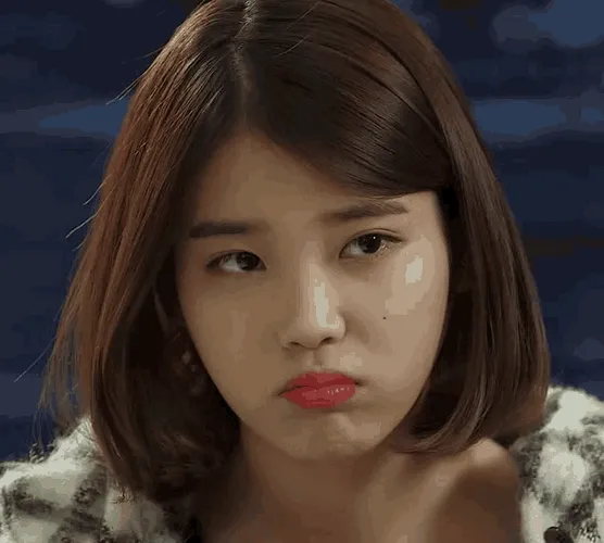 Pouting Cute Iu