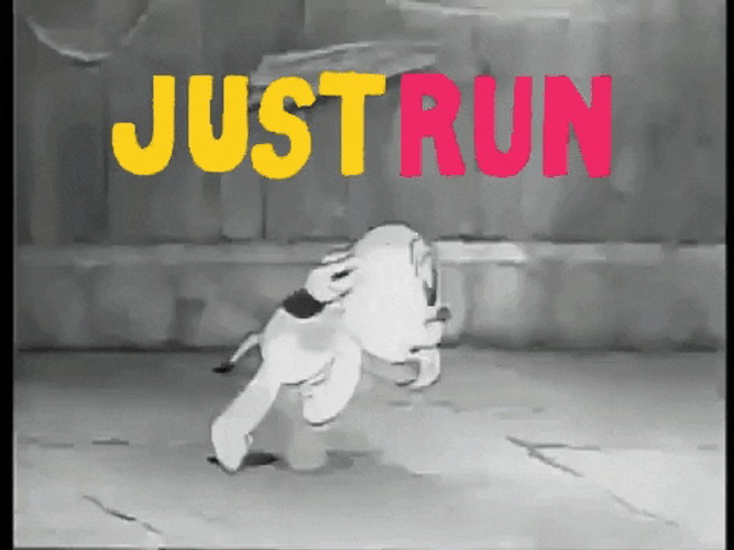Running Puppy Just Run