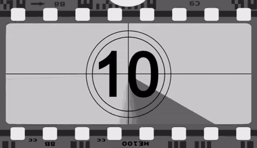 Ten Seconds Film Countdown