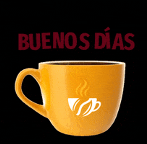 Buenos Dias Animated Coffee Steam
