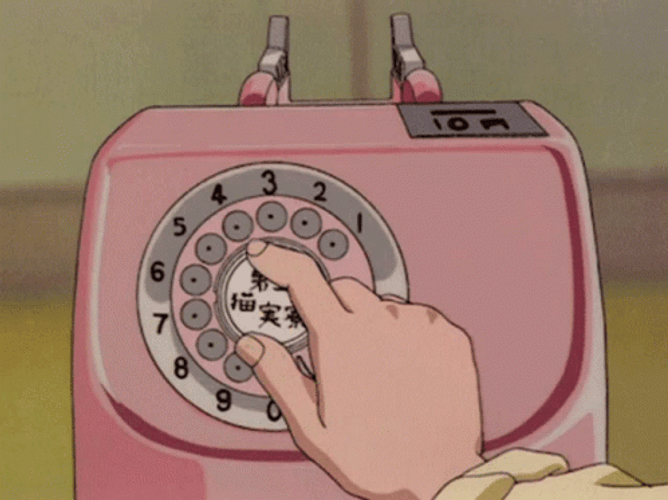 Aesthetic Vintage Telephone
