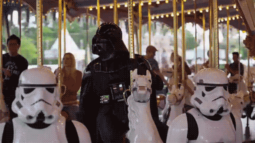 Darth Vader Carousel Ride