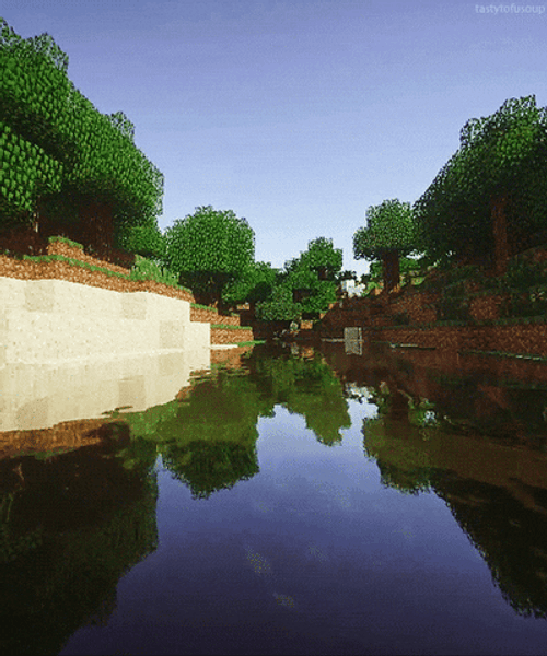 Minecraft Lake Shade