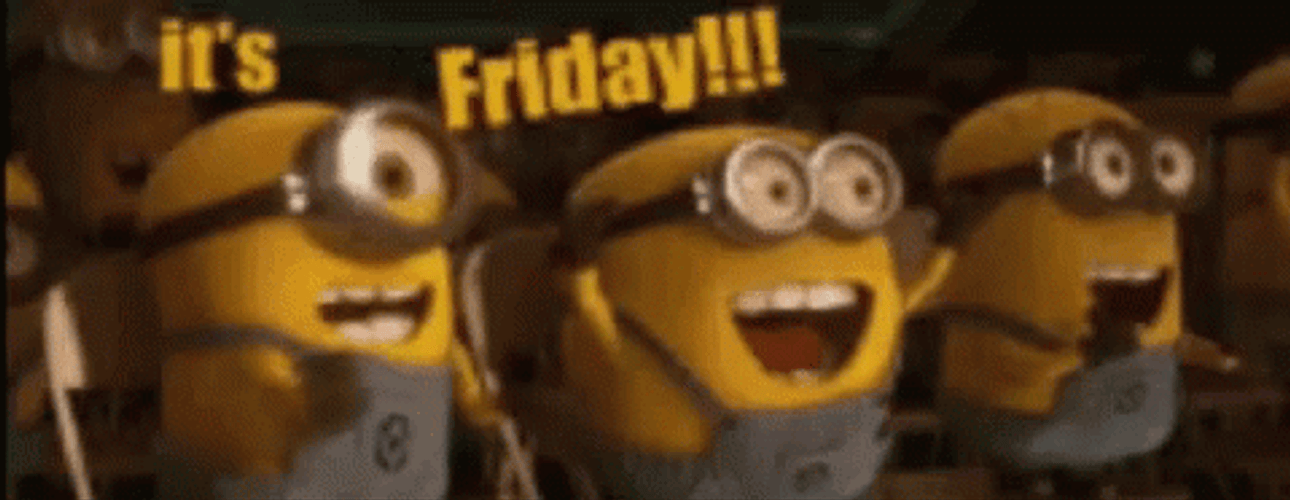 Its Friday Happy Cheer Minions