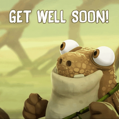 Frog Get Well Soon