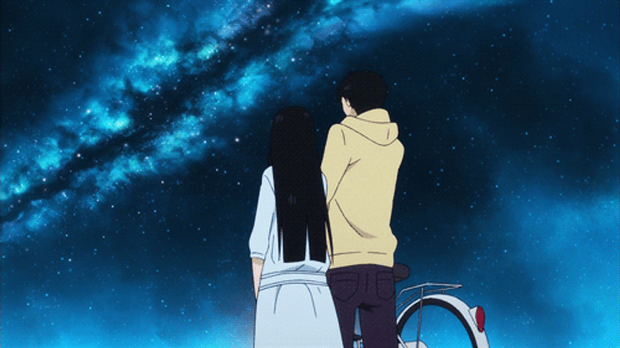 Anime Couple Kimi Ni Todoke Walking
