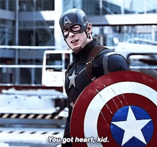 Captain America You Got A Heart Kid