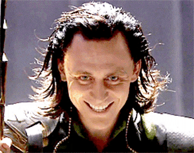 Tom Hiddleston Smile