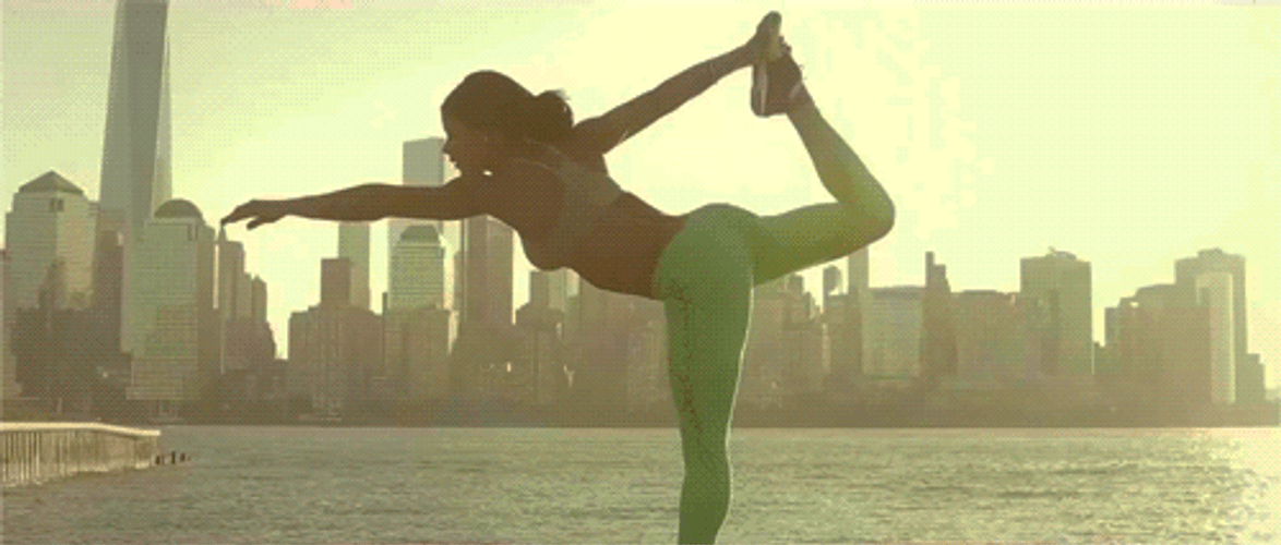 Yoga Standing Bow Pose