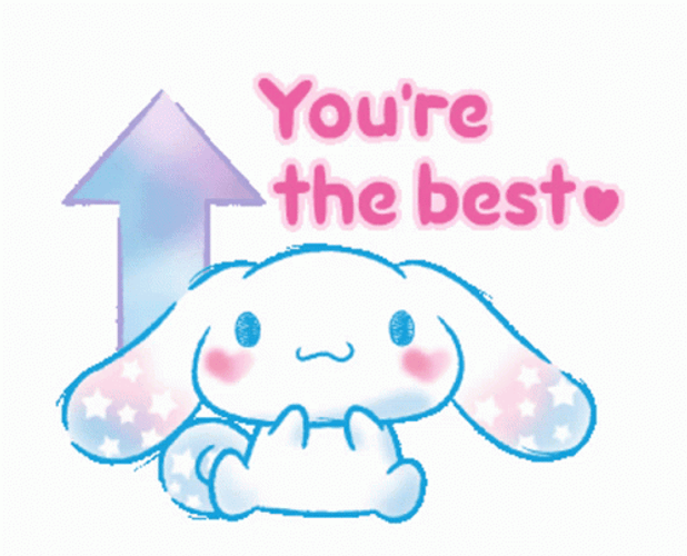 You&re The Best Cute Rabbit