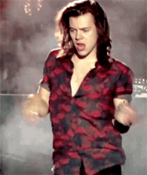 Harry Styles Long Hair Dancing