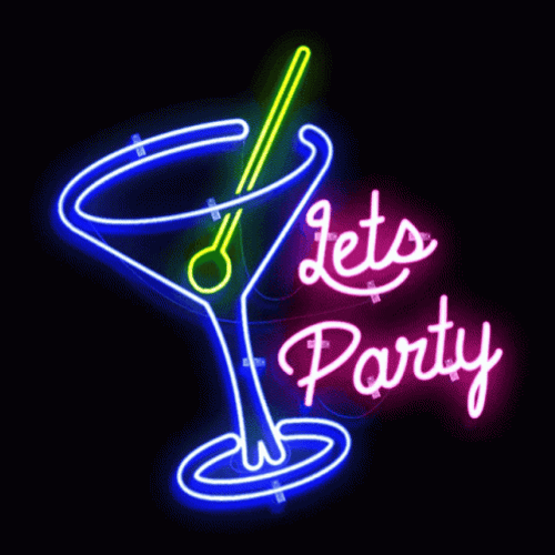 Neon Party Drink Lights