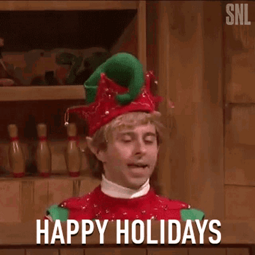 Happy Holidays Snl Elf