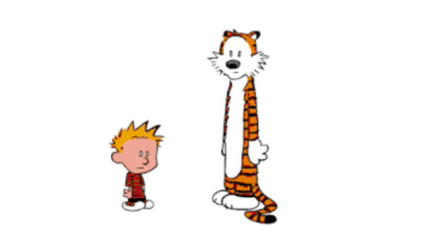 Calvin And Hobbes Friendship Dance