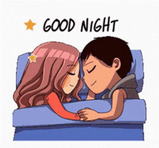 Love Good Night Holding Hands