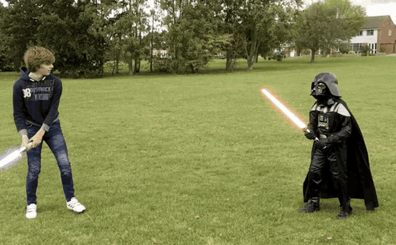 Darth Vader Kids Lightsaber Duel