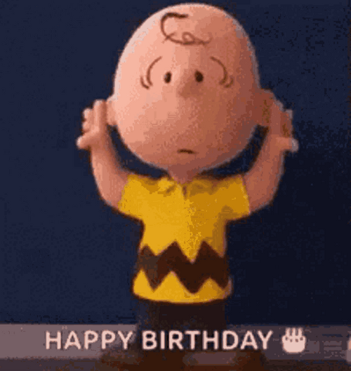 Charlie Brown Happy Birthday