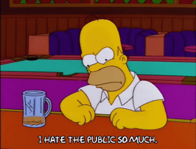 I Hate Public Homer Simpson